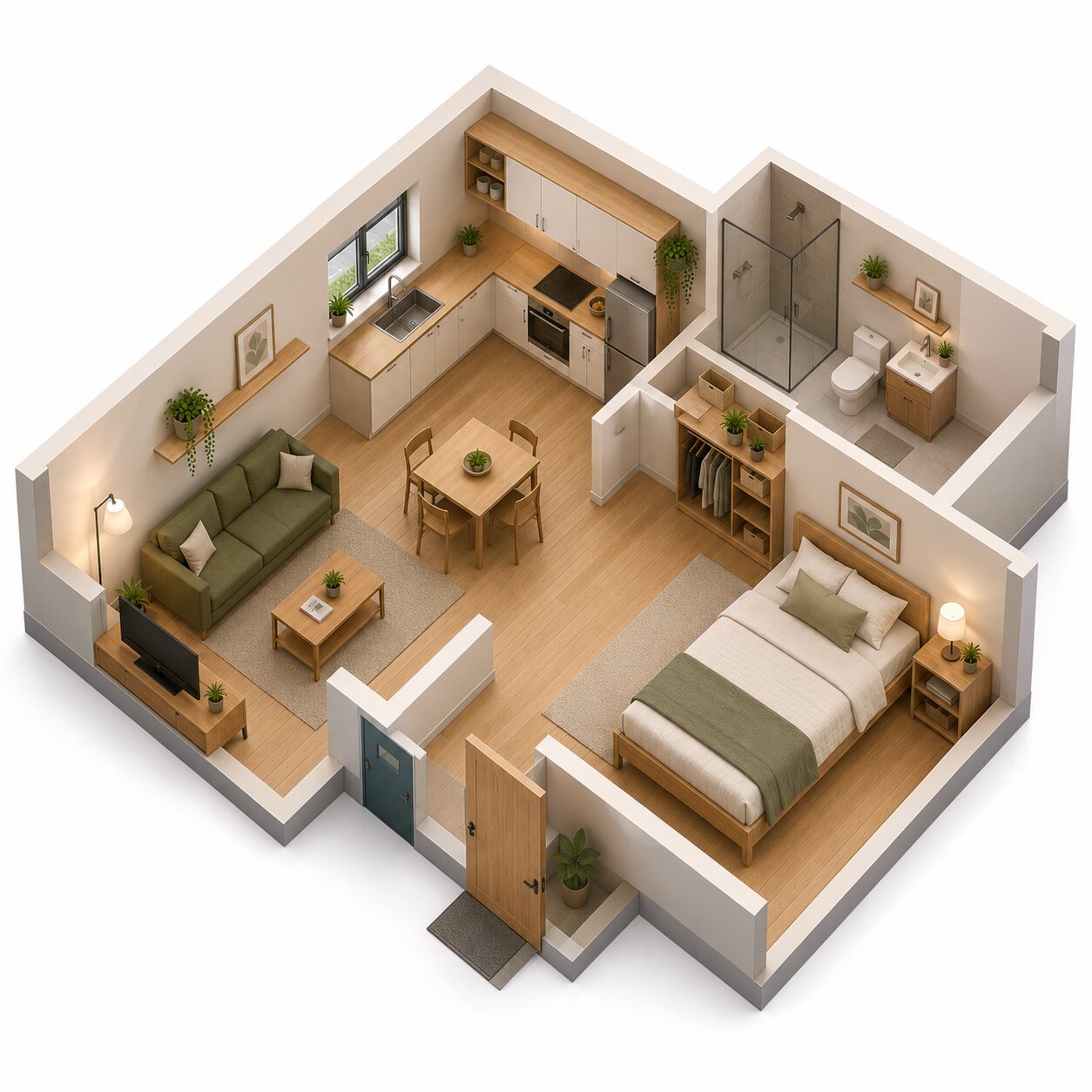 coliving-home private bed room